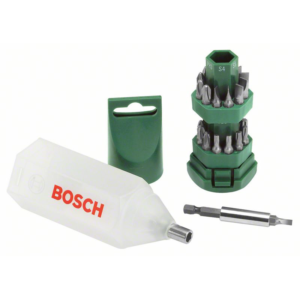 Bitsset Bosch Power Tools 25-delars Big-Bit