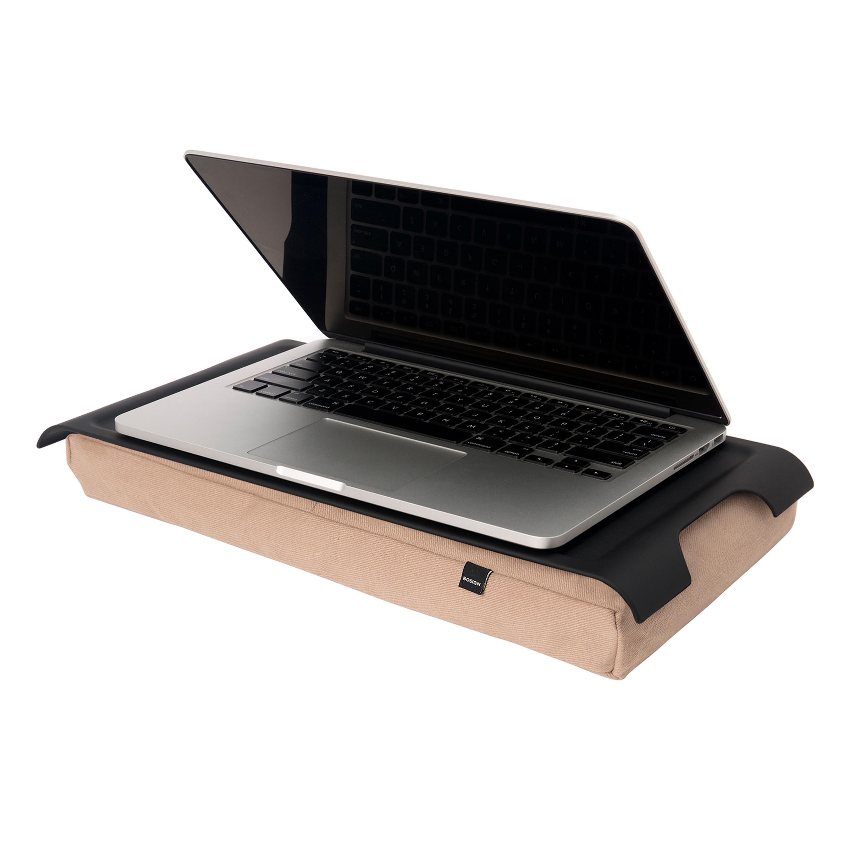 Laptray Bosign Antislip Mini Färg: Svart/Brun