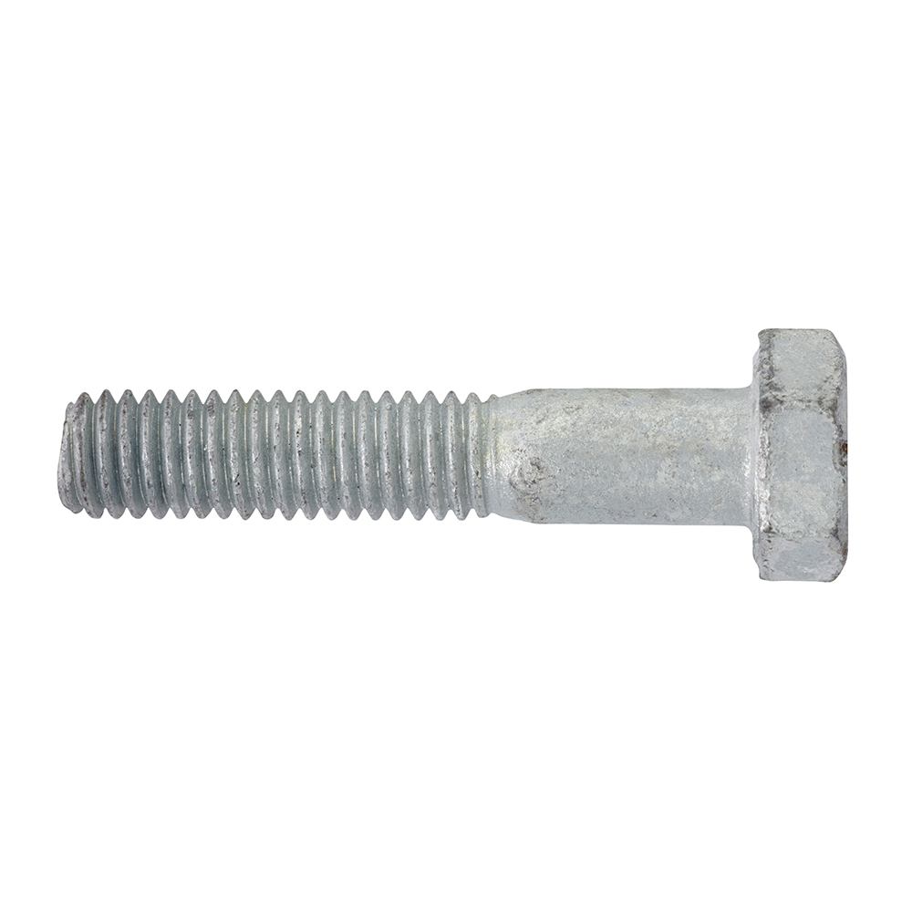 6-kantsbult Västsvensk Byggskruv AB M6S 8.8 Din 931 UTV 12x100 mm, Antal: 25 st