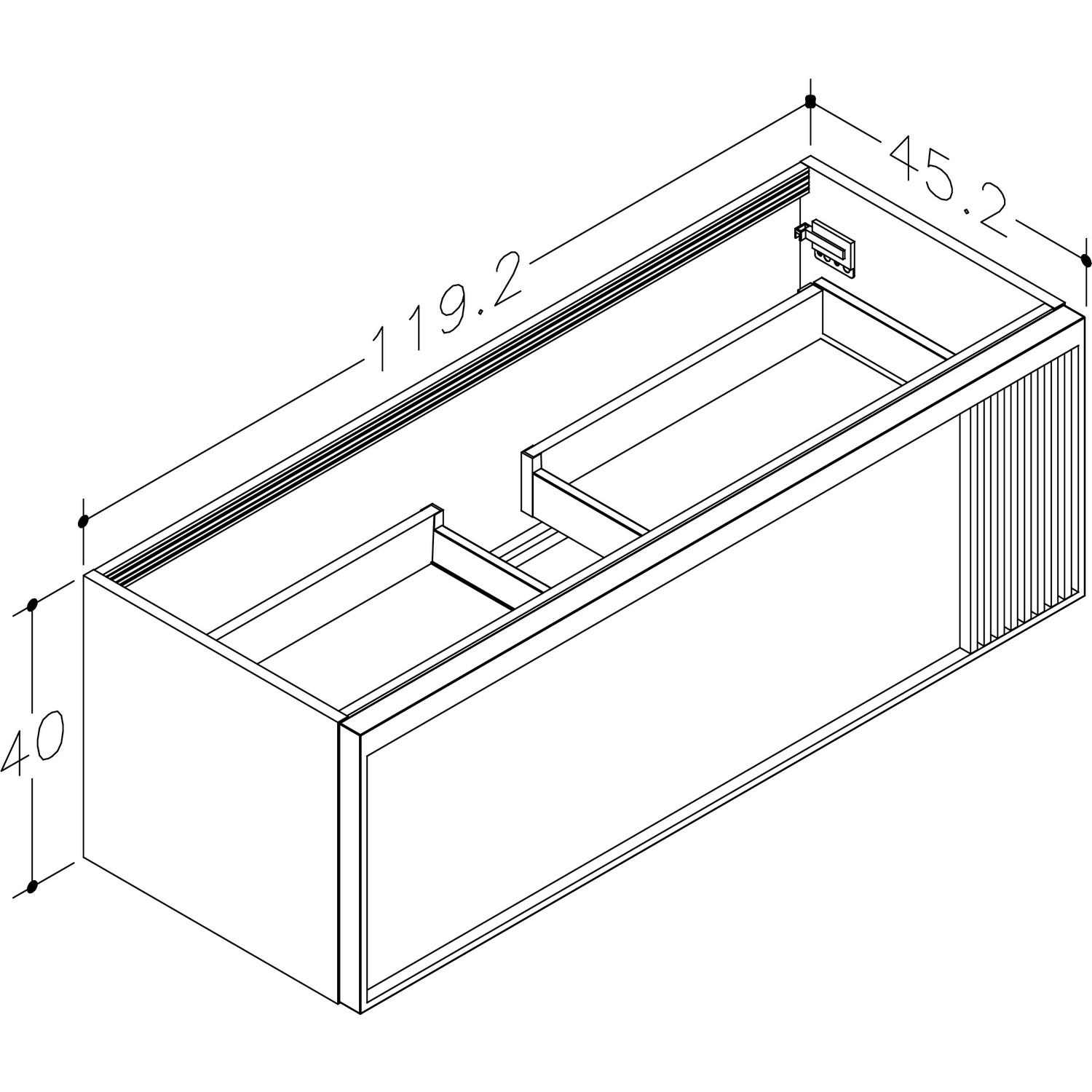Servantskap Korsbakken Bad Sole med Spiler