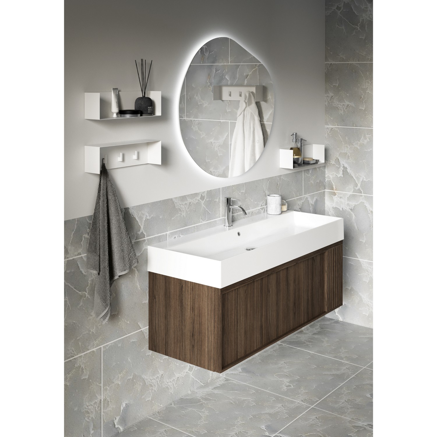 Servantskap Korsbakken Bad Sole med Spiler