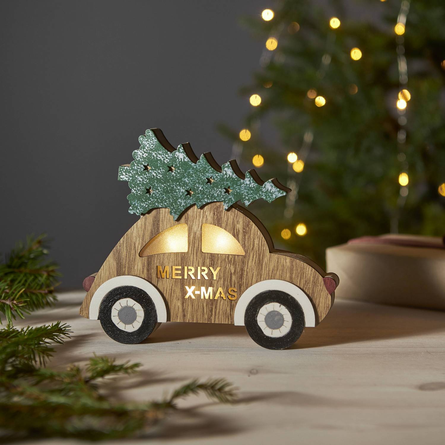 Borddekorasjon Star Trading Billy Bil