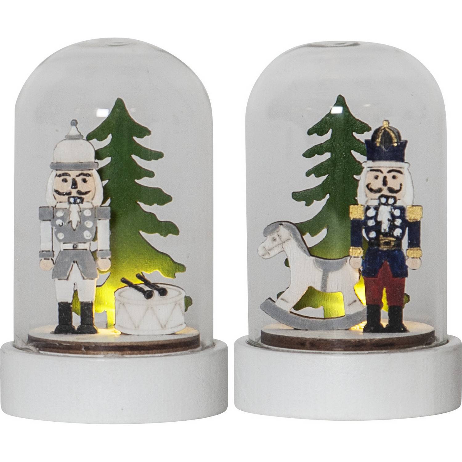 Borddekorasjon Star Trading Nutcracker 2-pk