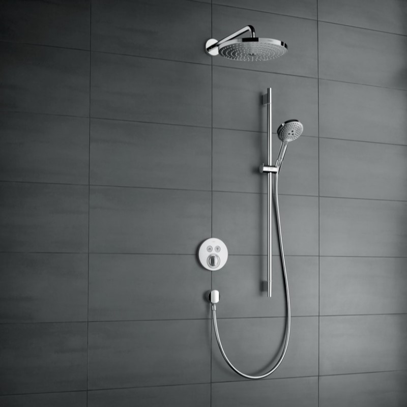 Huvuddusch Hansgrohe Raindance Select S 300 2-jet för Väggmonterad
