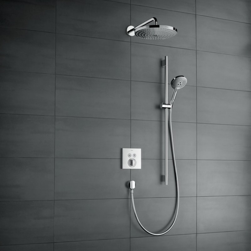 Huvuddusch Hansgrohe Raindance Select S 300 2-jet för Väggmonterad