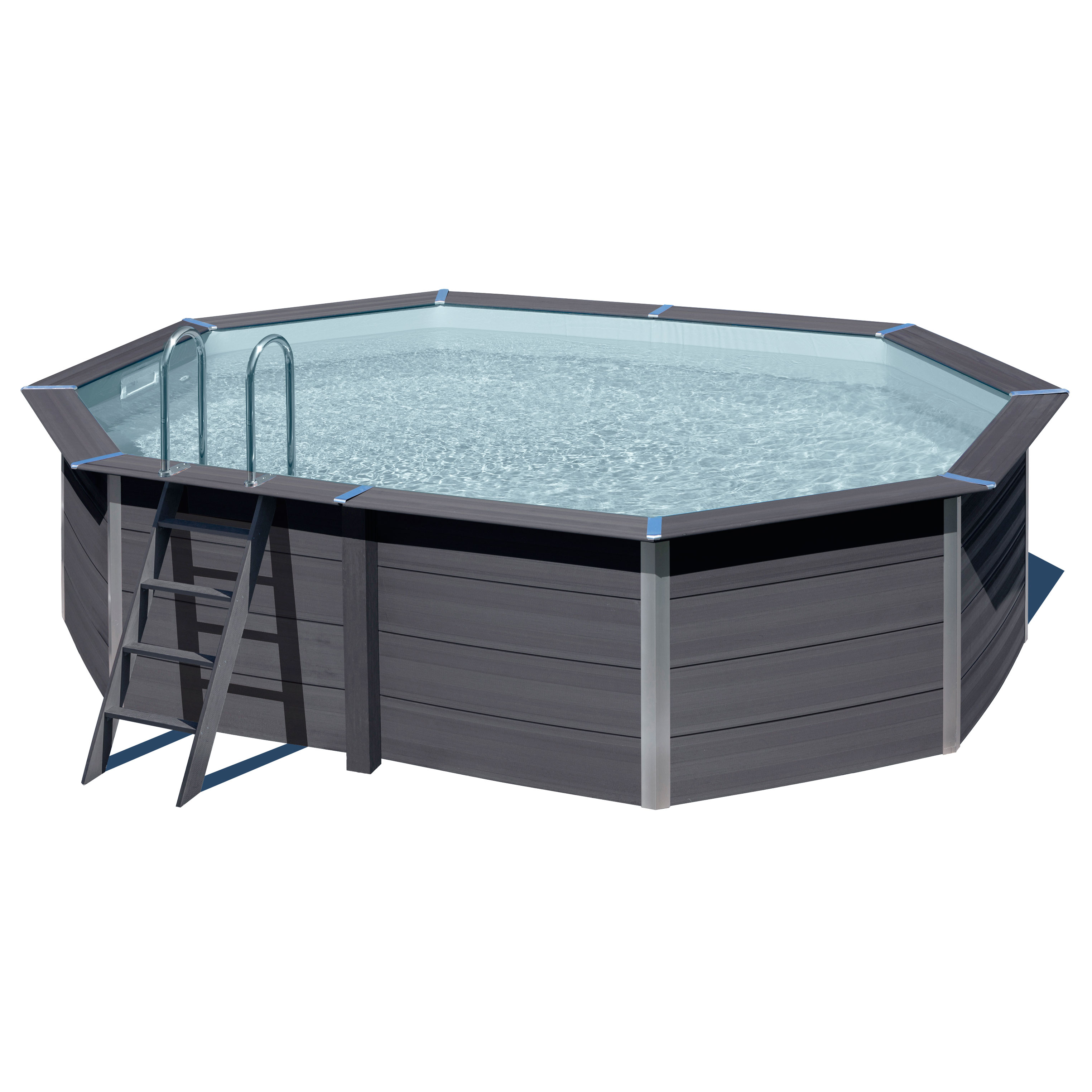 Poolpaket Kompositpool Swim & Fun Oval