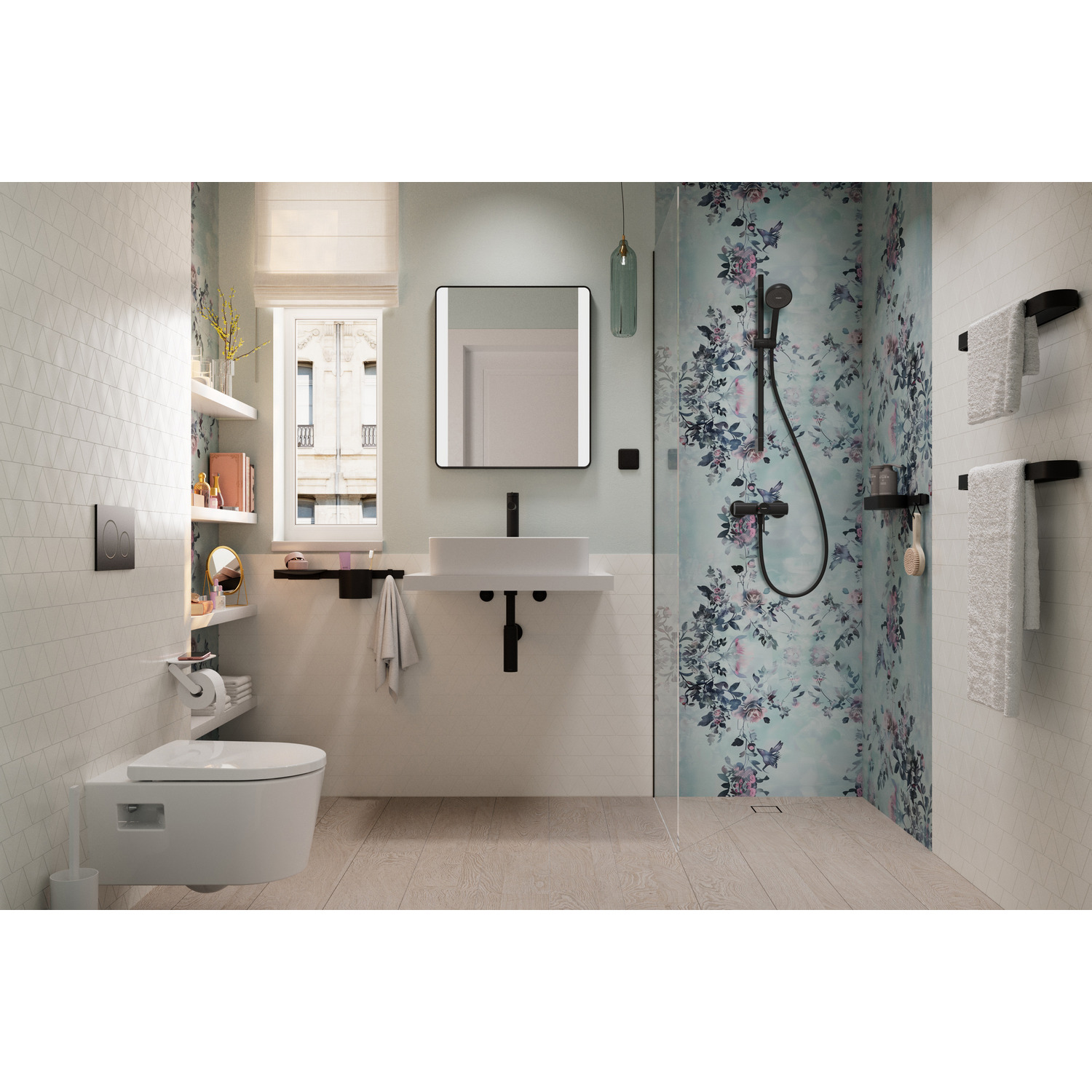 Duschset Hansgrohe Activera Select S 95 2jet EcoSmart