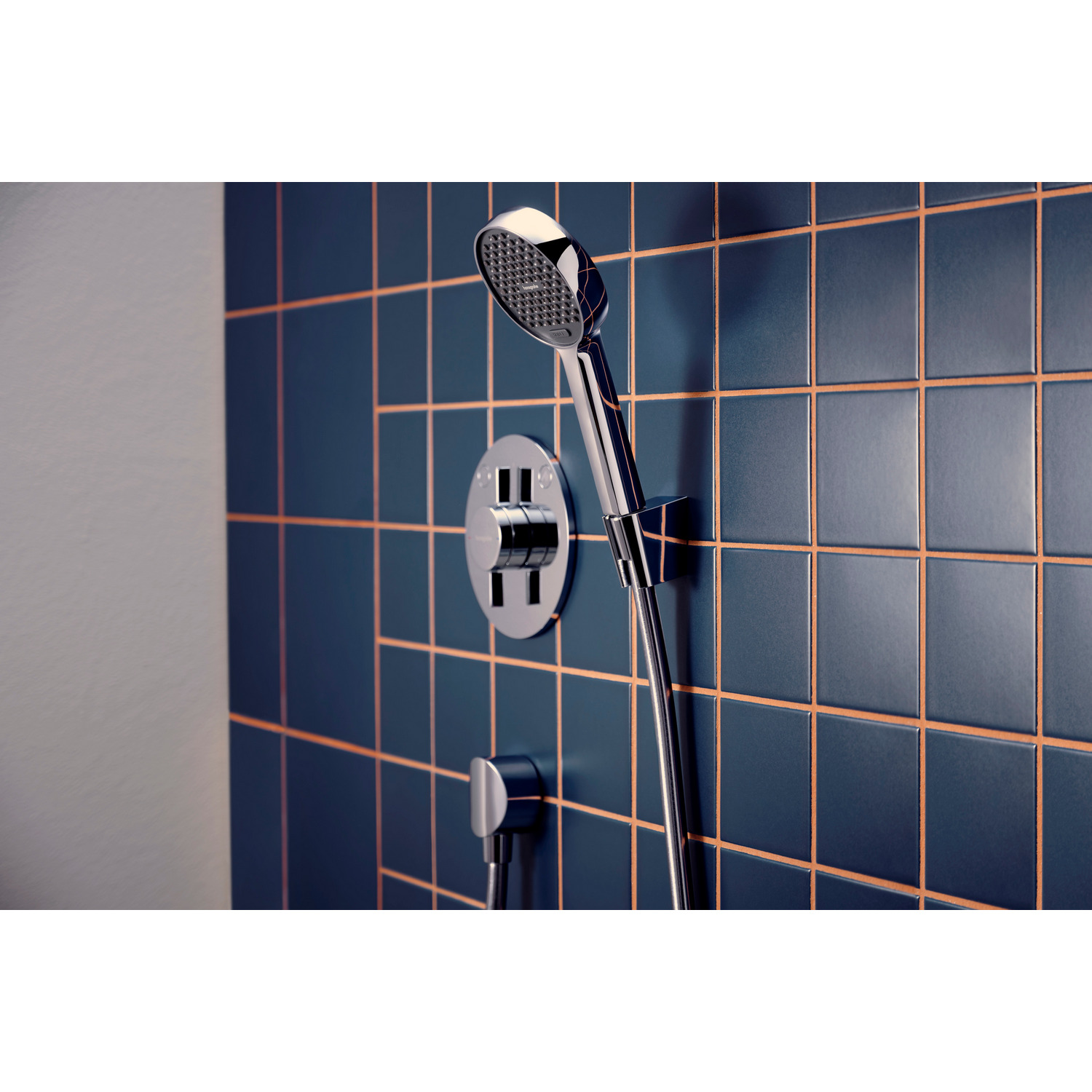 Handdusch Hansgrohe Activera Select S 95 2jet EcoSmart med Duschhållare och Duschslang