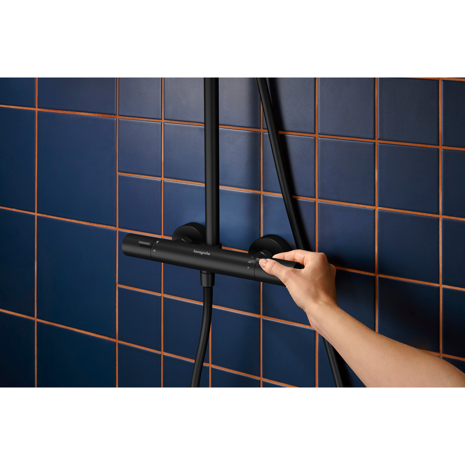 Takdusjsett Hansgrohe Activera S Showerpipe 240 1jet EcoSmart med Ecostat Fine Varia