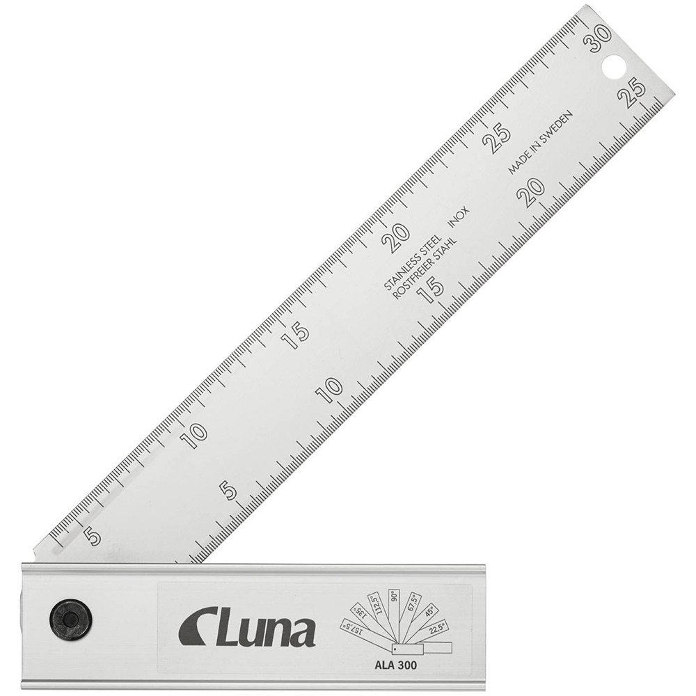 Vinkelhake Luna Aluminium Ställbar