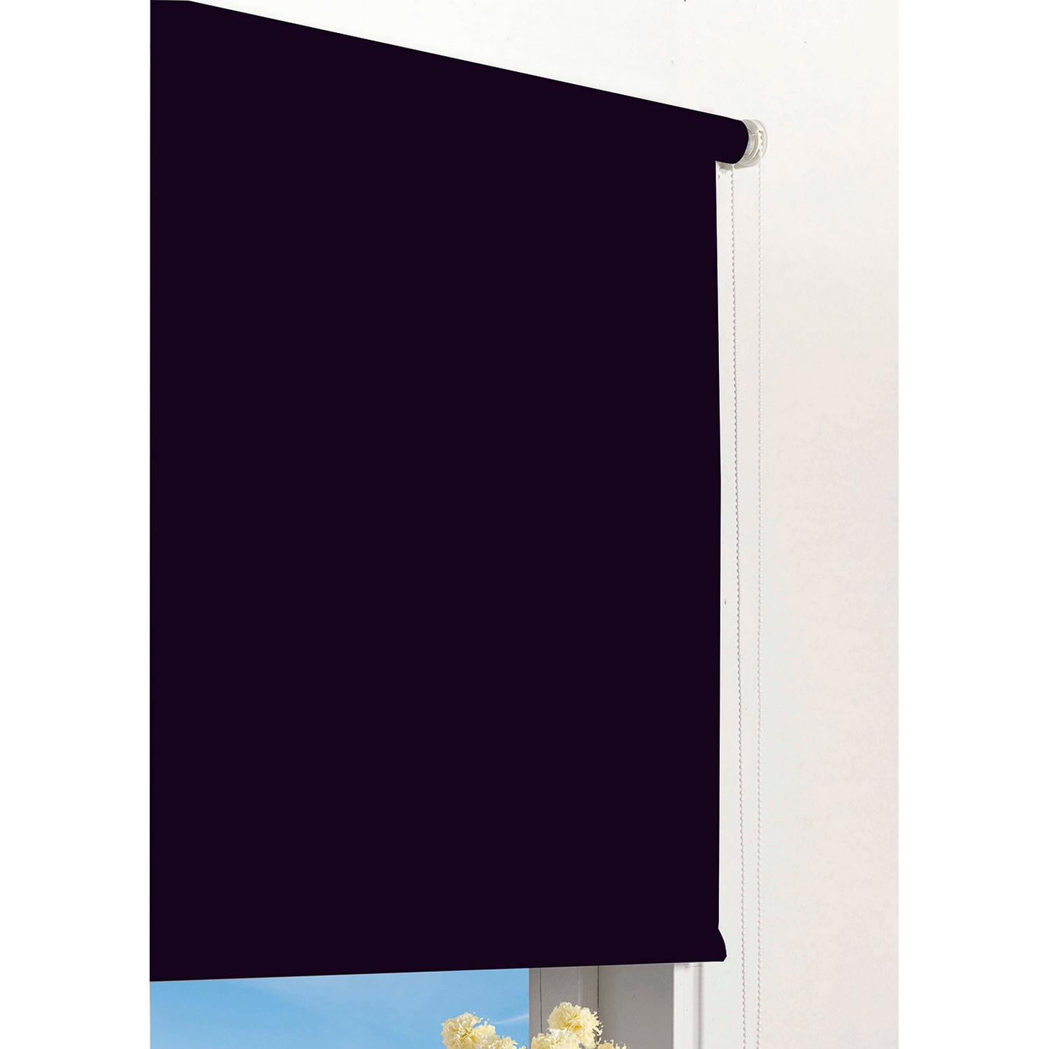 Rullegardin Kirsch Mørkleggende Svart, Størrelse: 200x165 cm