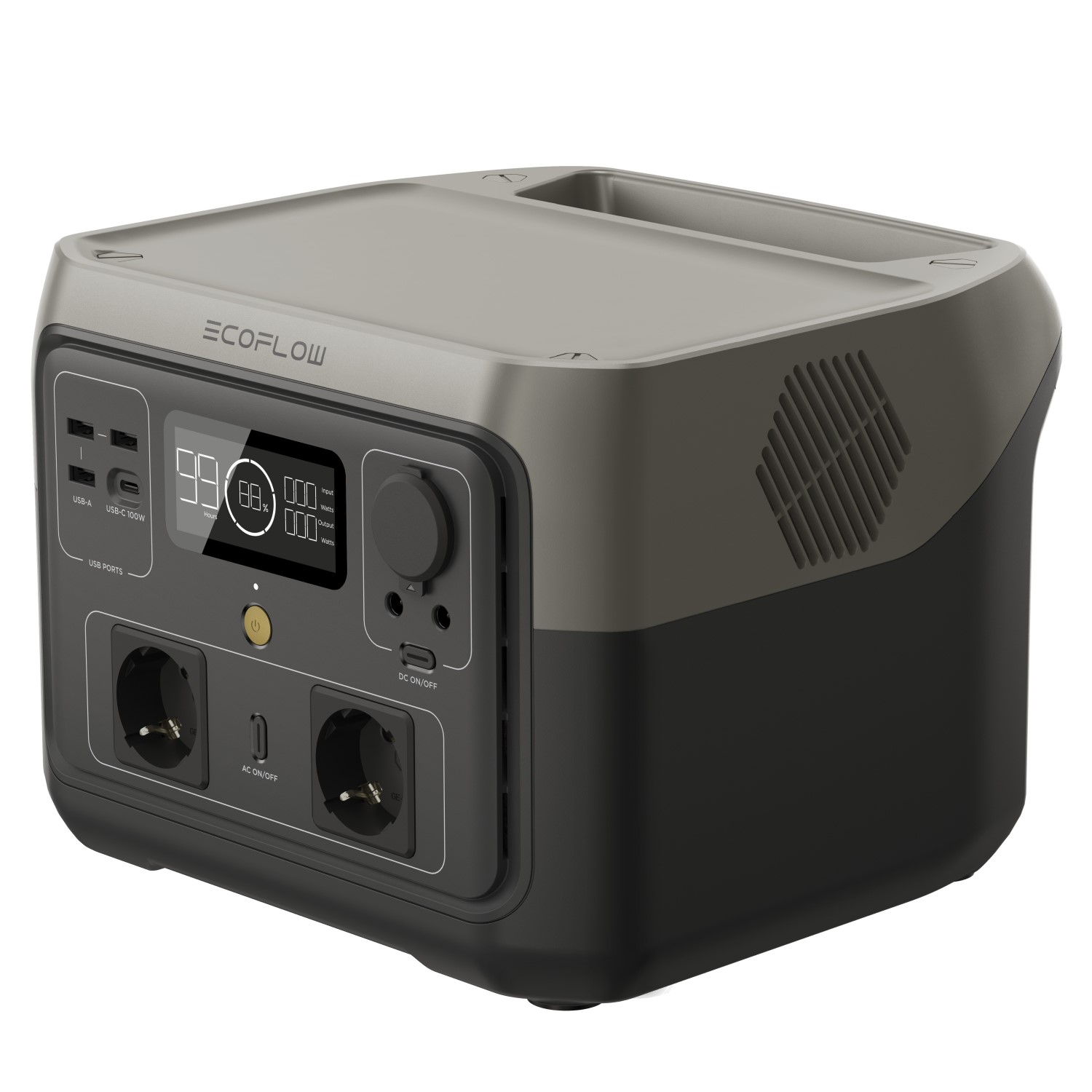 Power Station Ecoflow River 2 Maks Kapasitet 512Wh