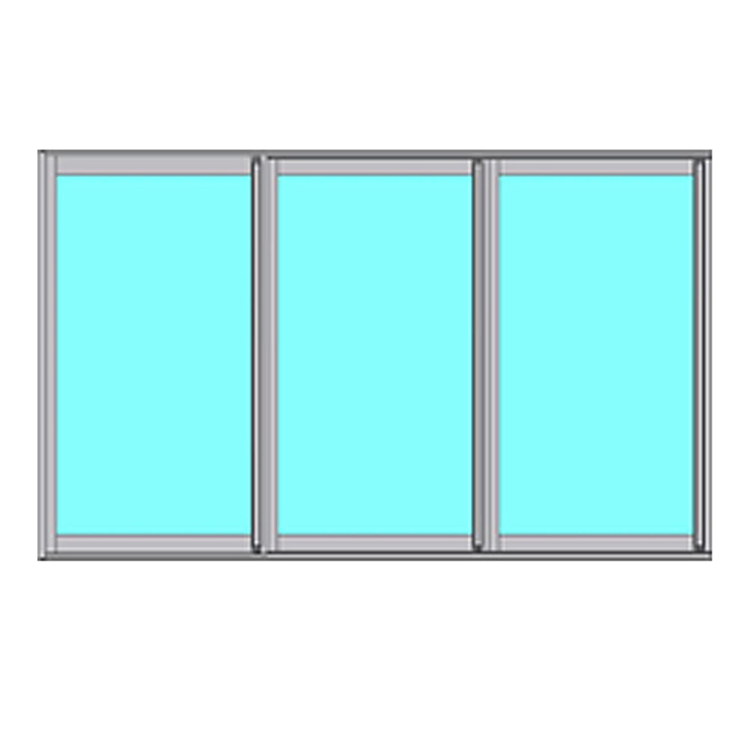 Skjutbart Fönsterparti Novoroom Ultra+ 3-Delat