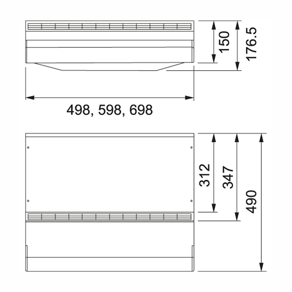 Kullfiltervifte Franke 1291A Classic Vit