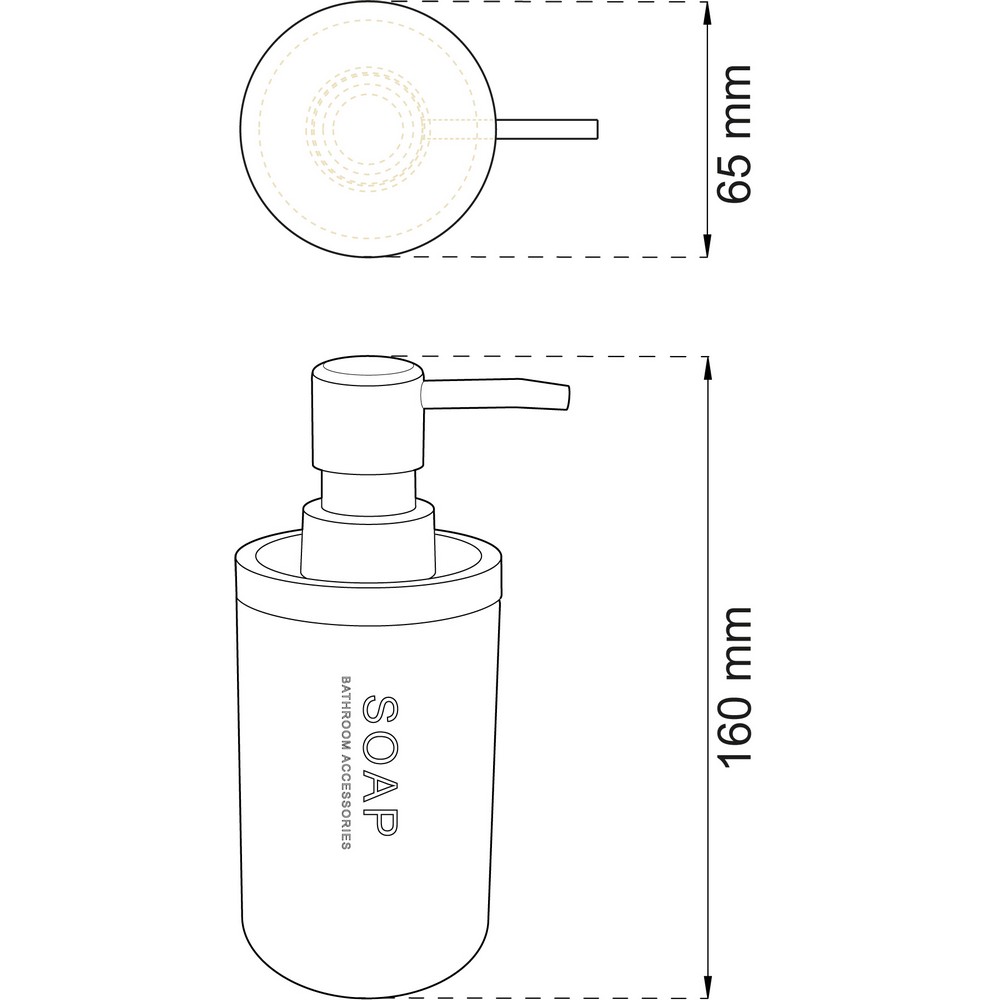 Såpedispenser Habo Nature