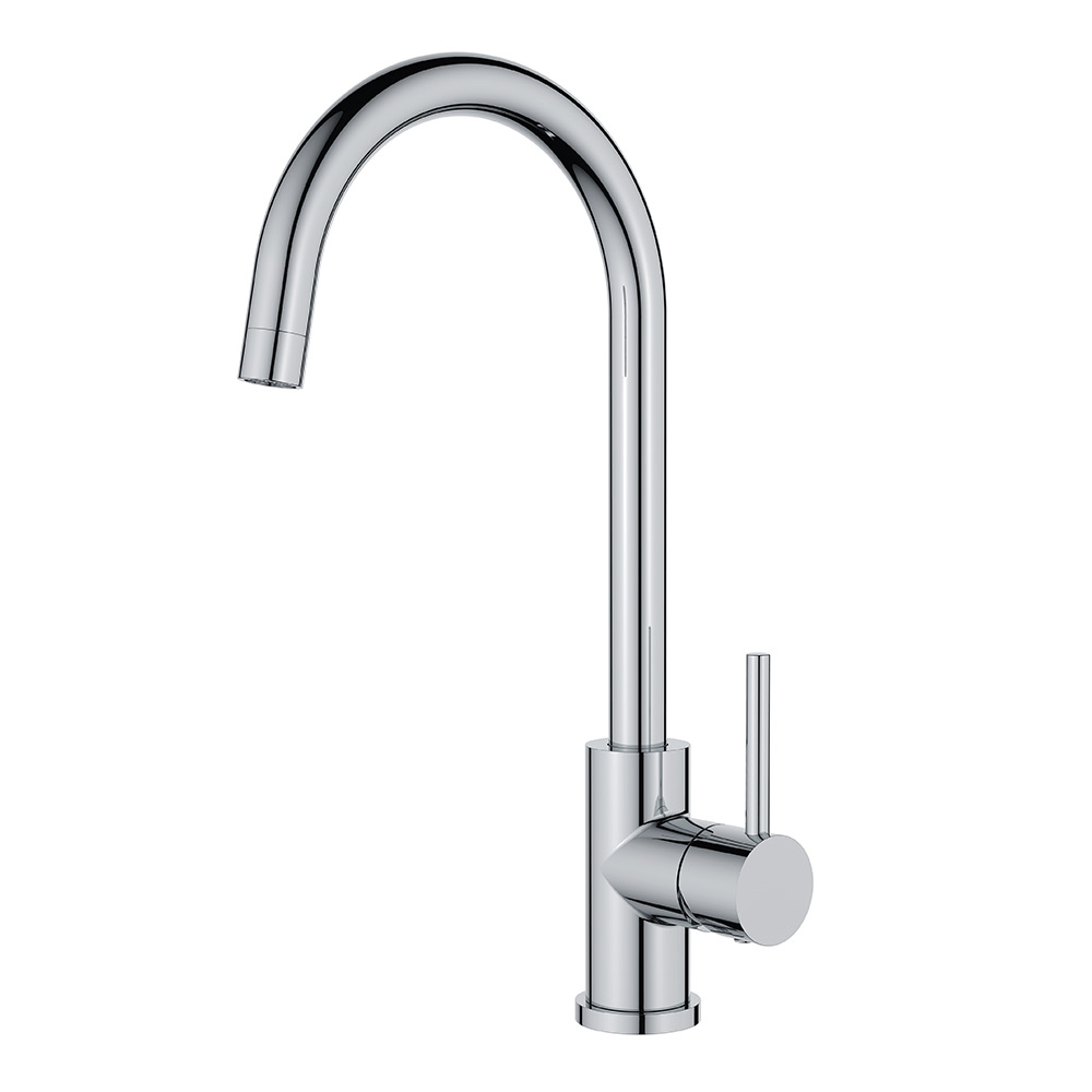 Köksblandare Adora Imperia U med Hög Pip Krom - Installation/montering finns att köpa till