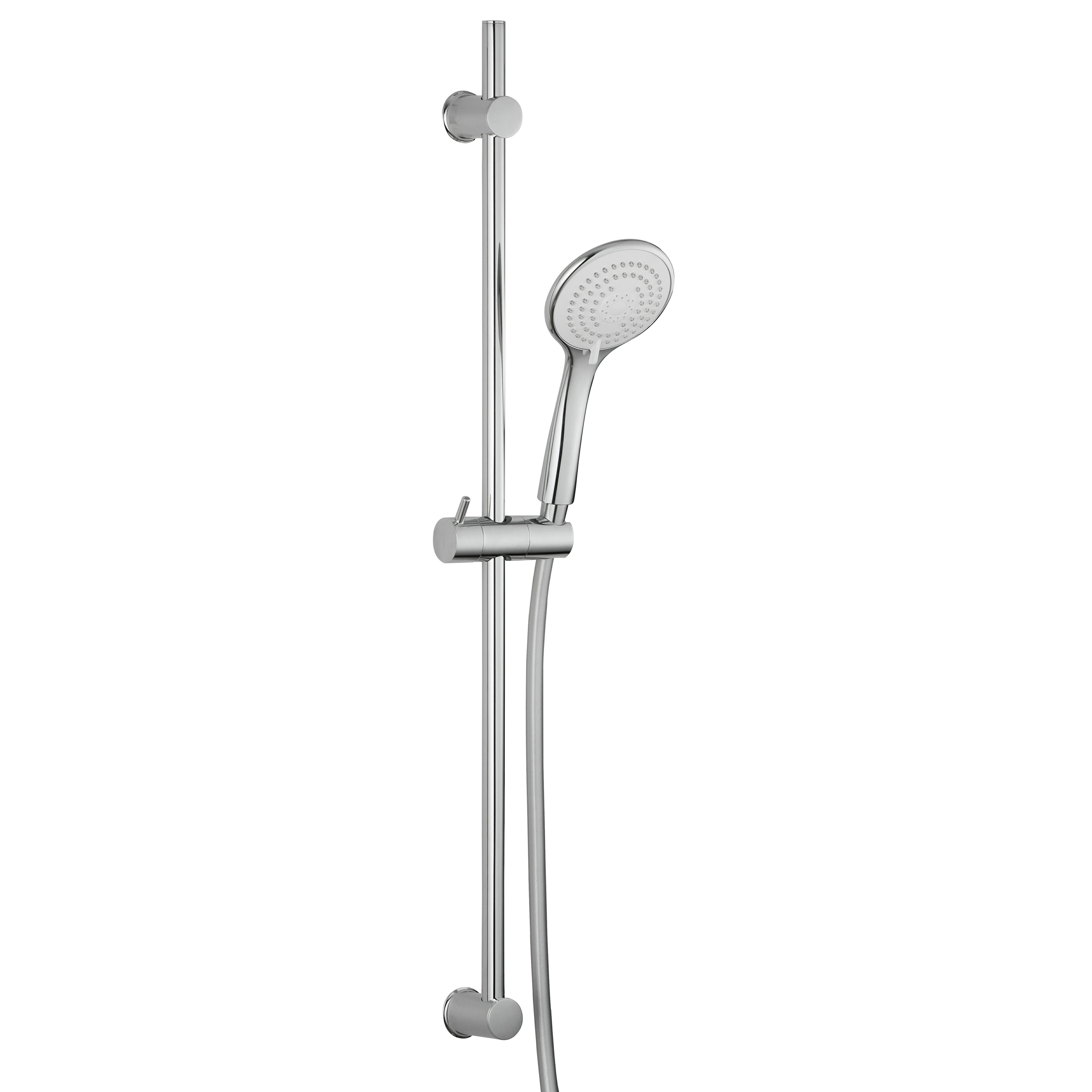 Duschset Adora Pompan 3-spray Vit/Krom