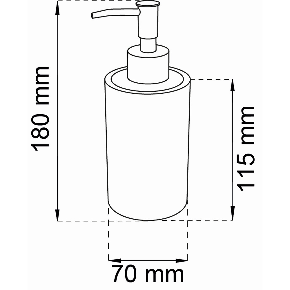 Såpedispenser Habo Marble Marmor