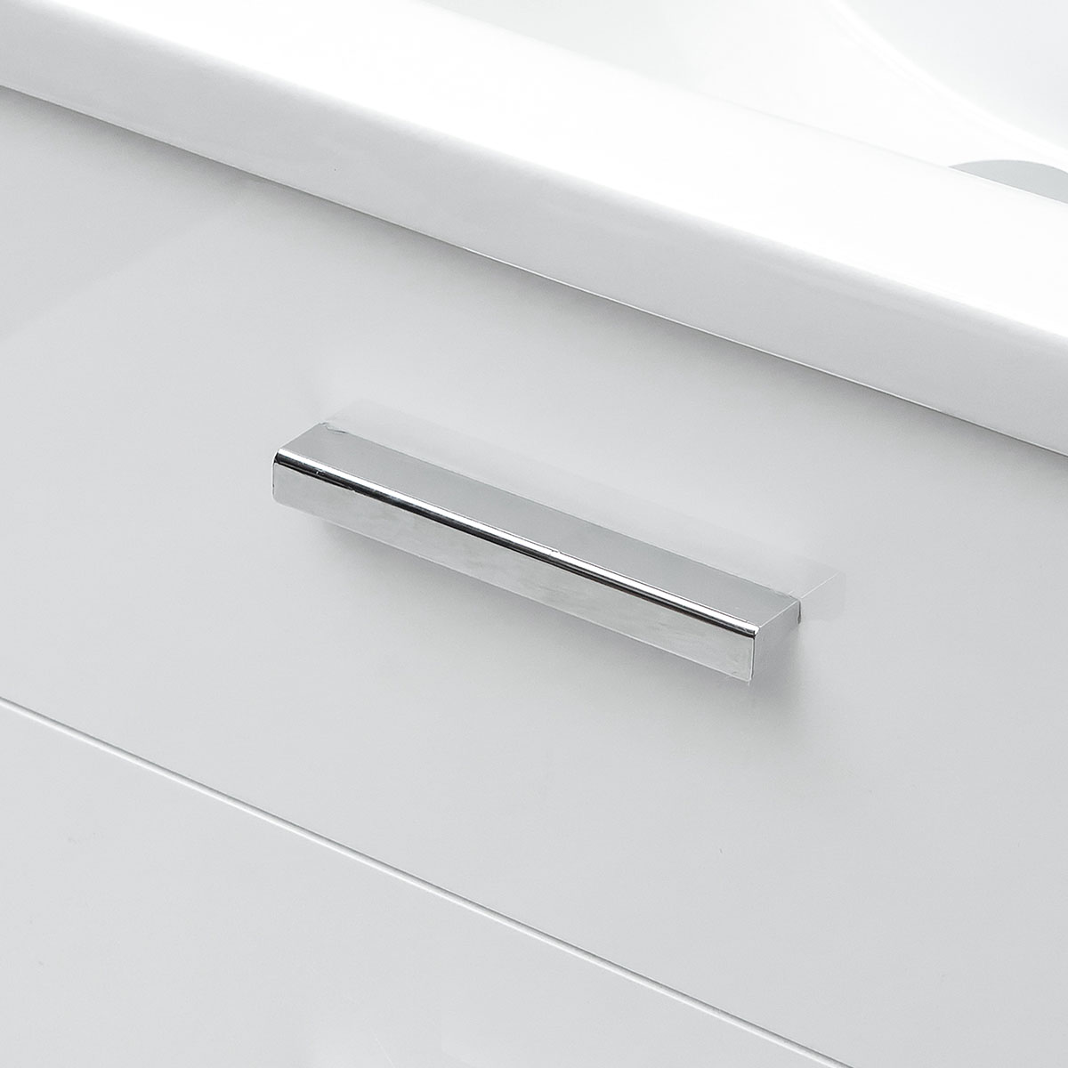 Handtag 4AQUA Krom Kantigt | badrum - badrumsmobler - badrumshandtag | KakelKungen