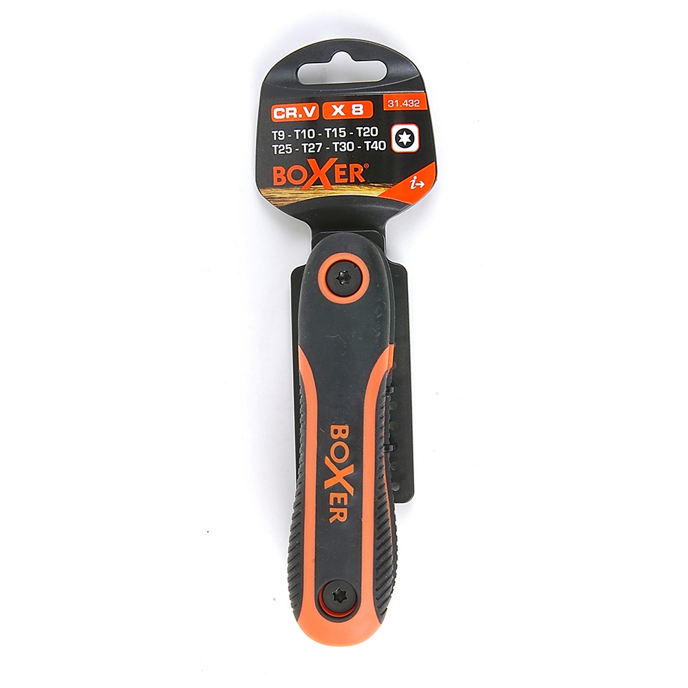 Nøkkelsett TORX Boxer 8 i 1