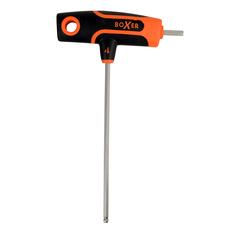 T-Nyckel Boxer Unbrako Med Kula 4,0 mm