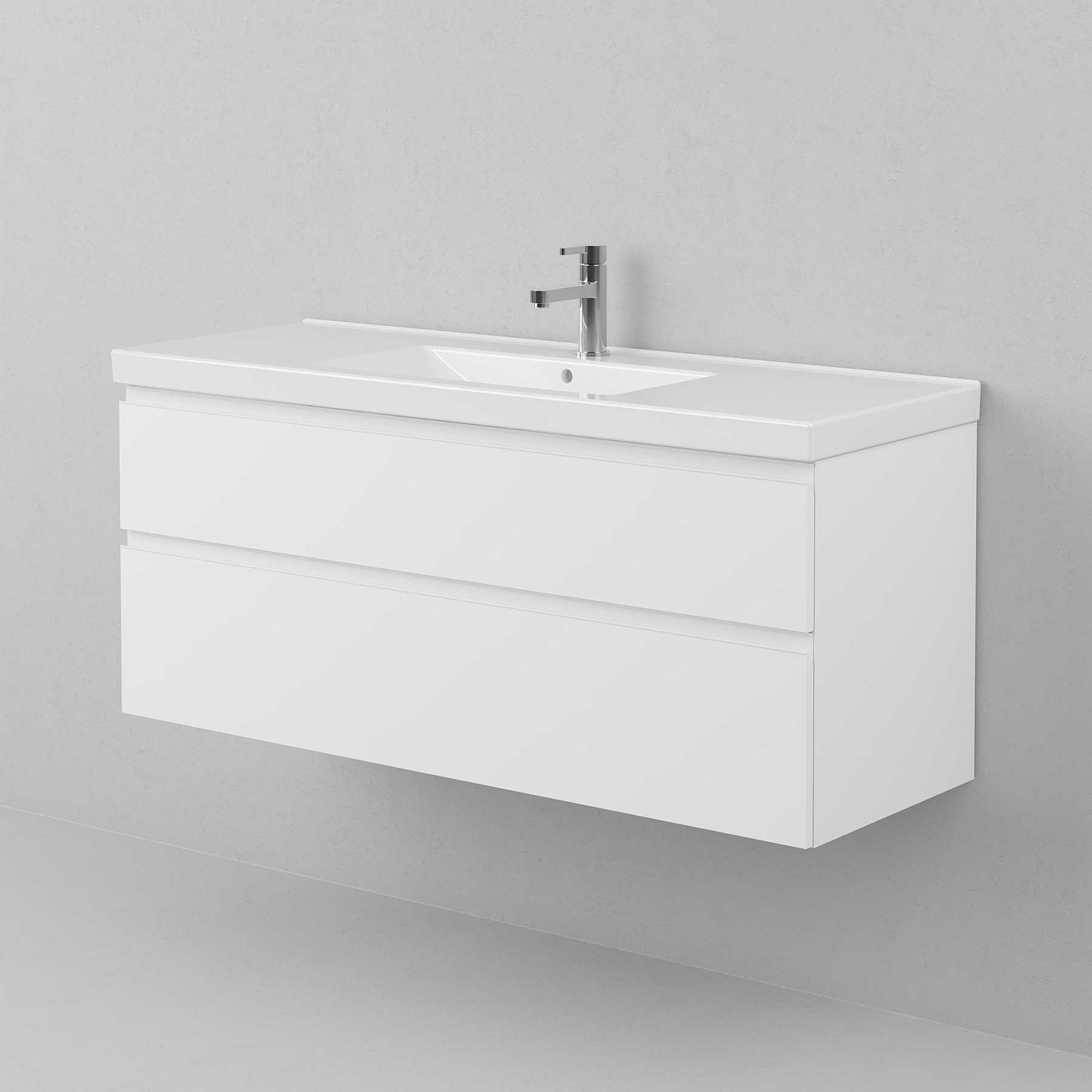 Tvättställsskåp INR Viskan Grip med 2 Lådor