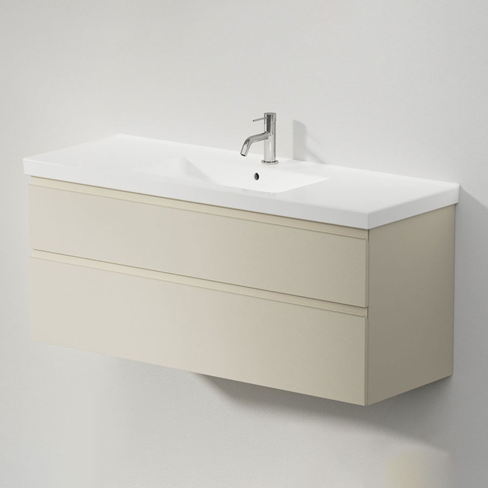 Tvättställsskåp INR Viskan Grip med 2 Lådor | badrum - badrumsmobler - tvattstallsskap-och-kommod | KakelKungen