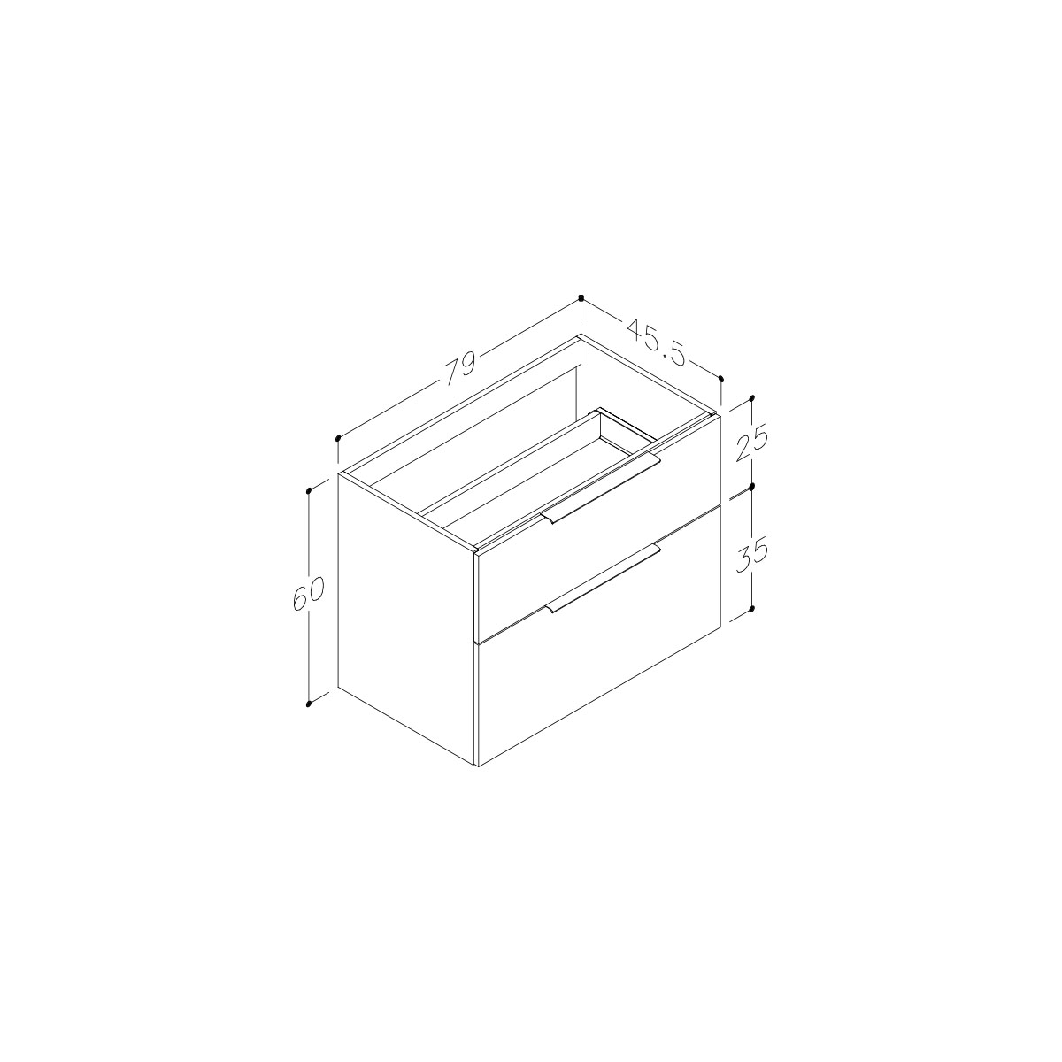 Benkeskap Korsbakken BIG