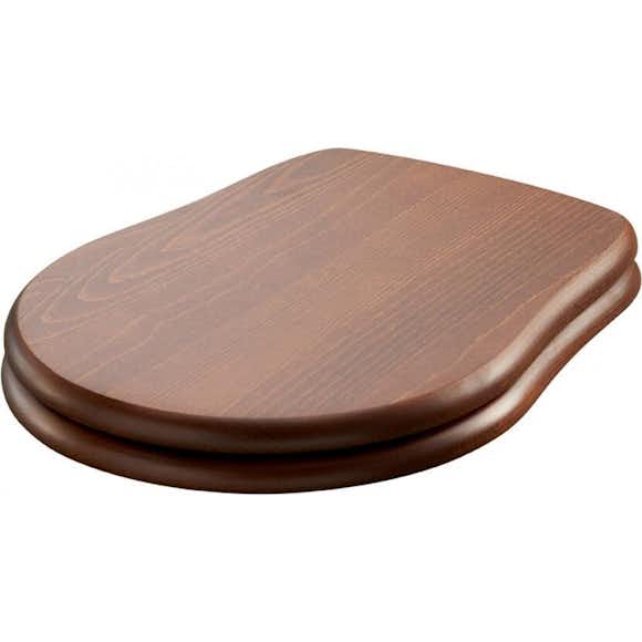 toalettsits lavabo retro med mässingbeslag