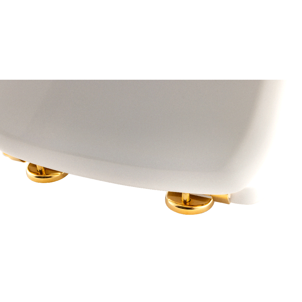 Toalettsits Lavabo Retro Med Mässingbeslag