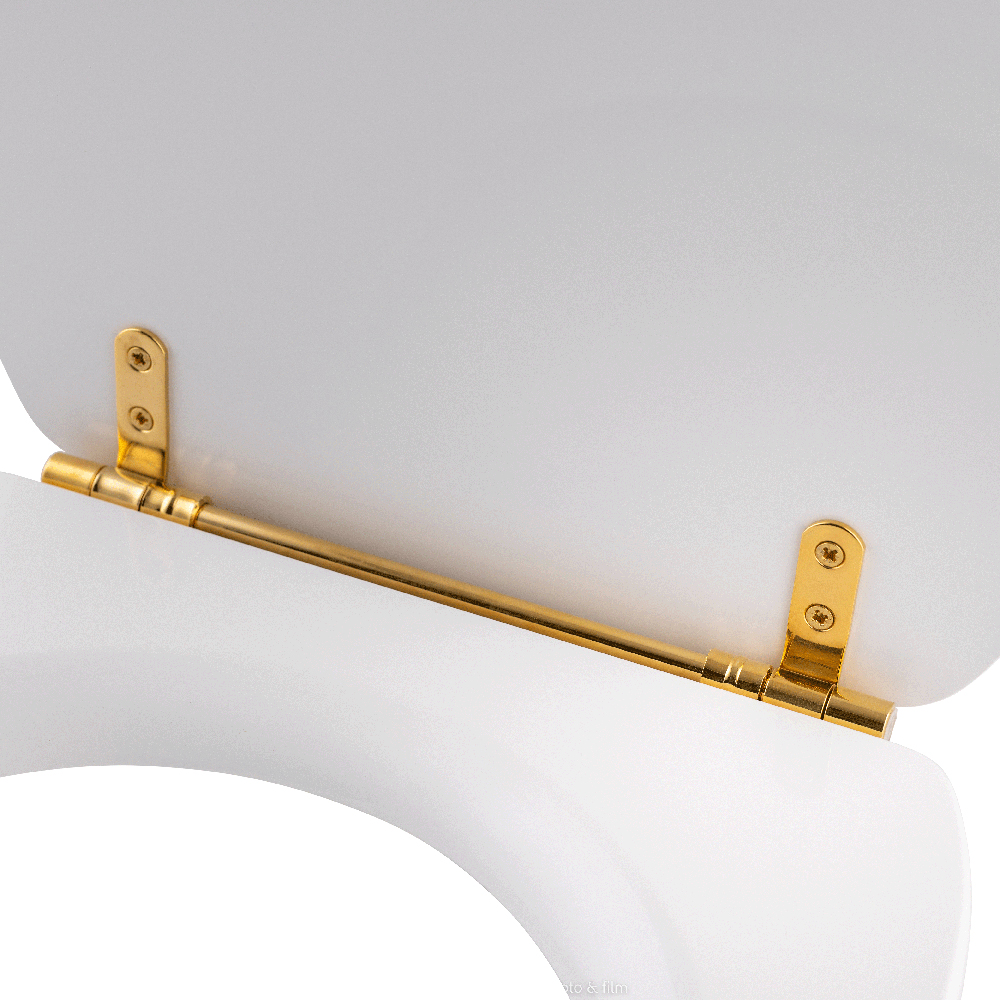 Toalettsits Lavabo Retro Med Mässingbeslag