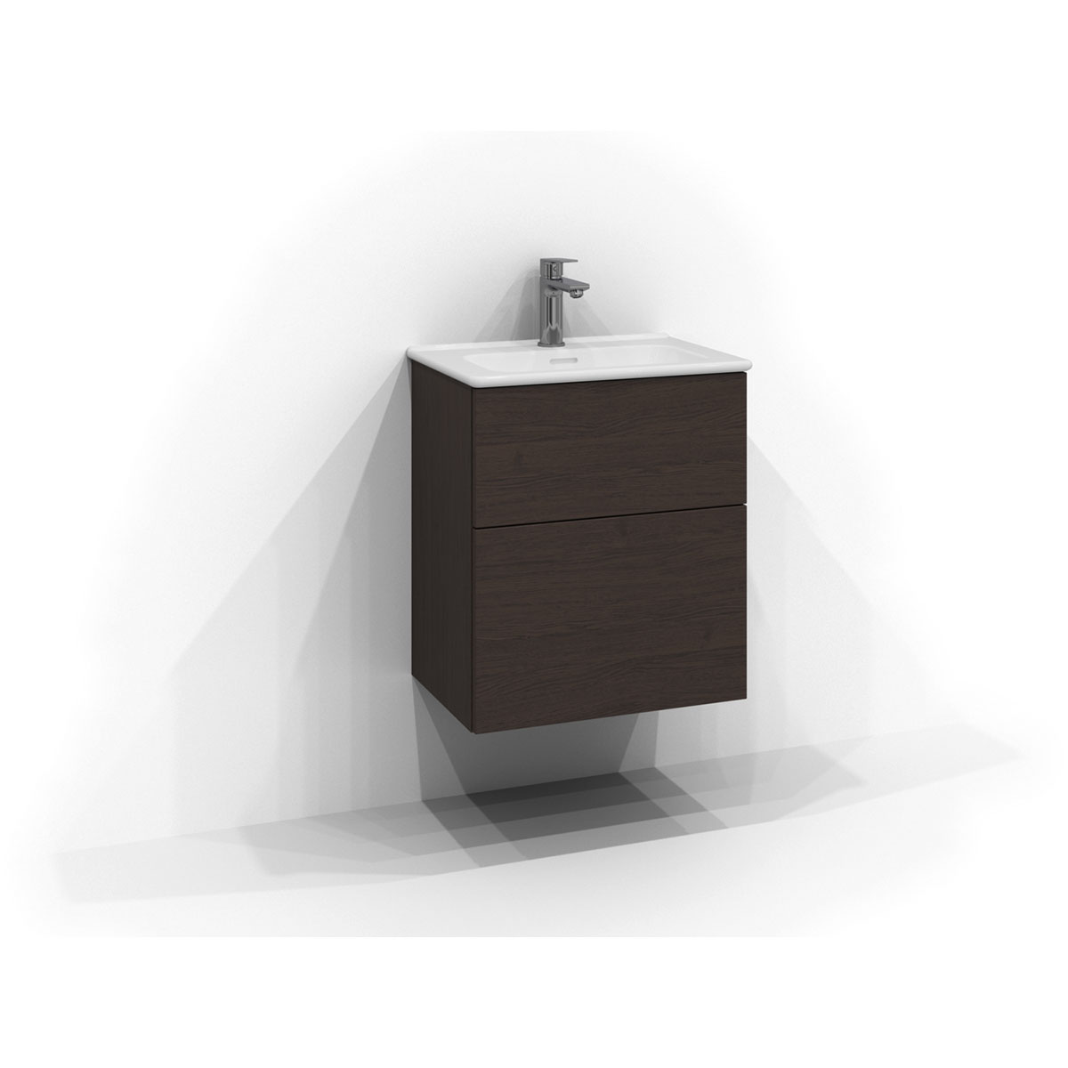 tvättställsskåp svedbergs poem plan 350 med 2 lådor