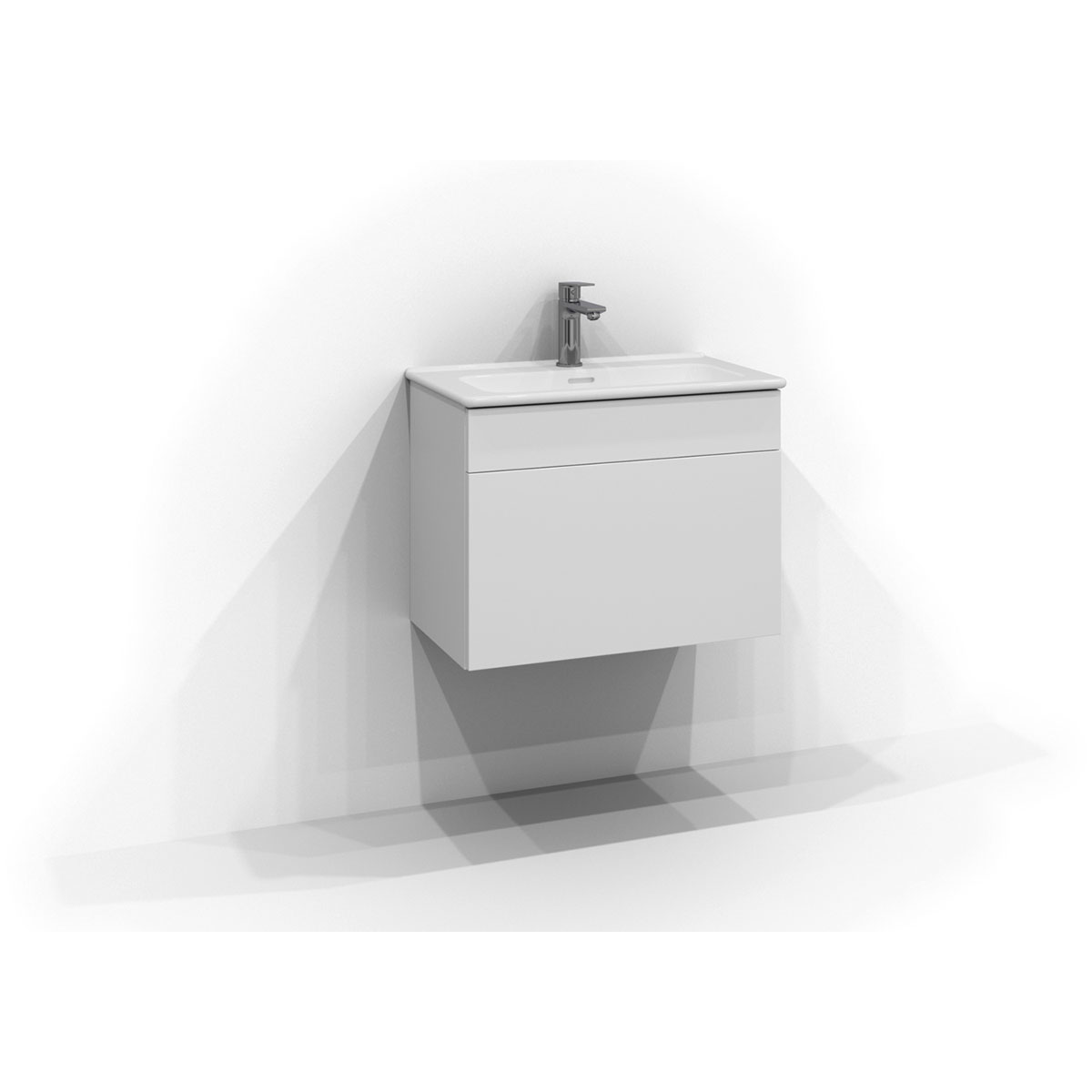 Tvättställsskåp Svedbergs Poem Plan med 1 Låda | badrum - badrumsmobler - tvattstallsskap-och-kommod | KakelKungen