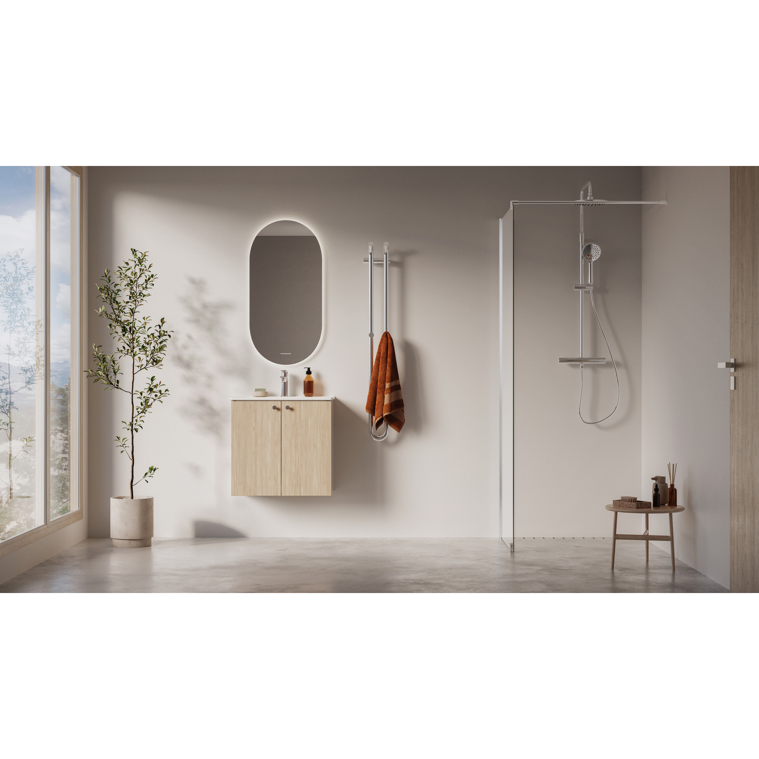 Servantskap Svedbergs Poem Plan med 2 Dører