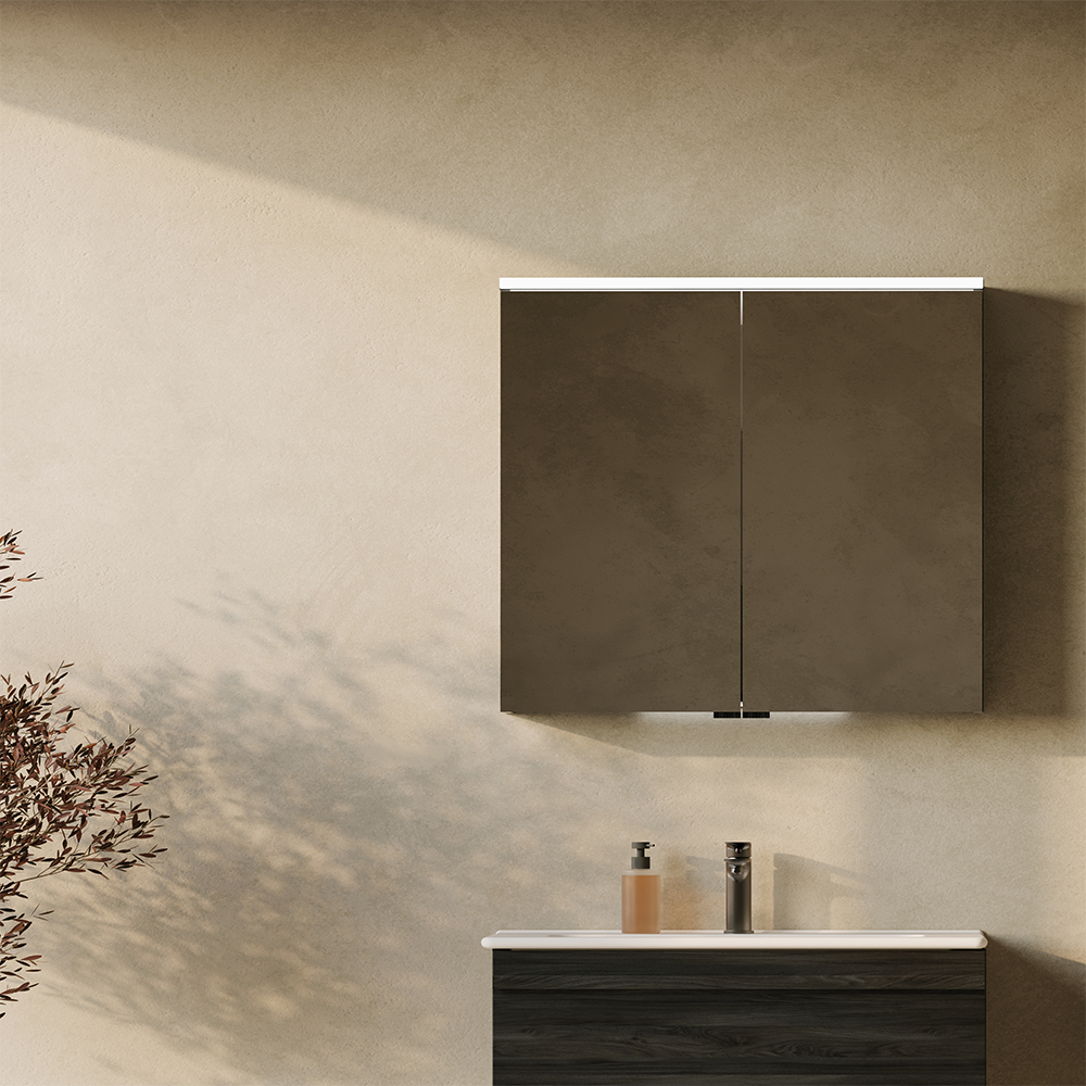 Tvättställsskåp Svedbergs Poem List 350 med 2 Lådor