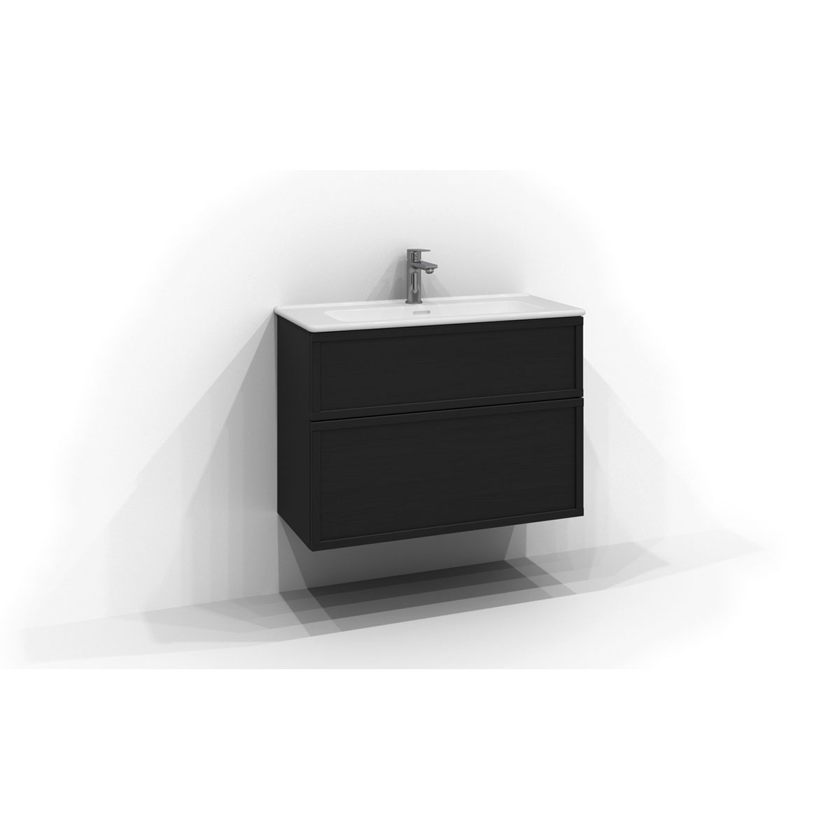 Tvättställsskåp Svedbergs Poem Ram 350 med 2 Lådor | badrum - badrumsmobler - tvattstallsskap-och-kommod | KakelKungen