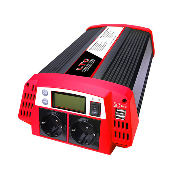 Inverter LTC 1000 W Sinus och Regulator