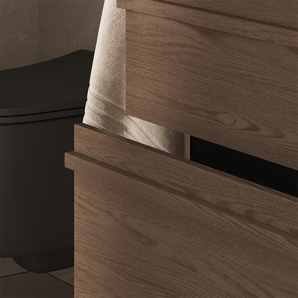 Tvättställsskåp Svedbergs Poem List 450 med 2 Lådor