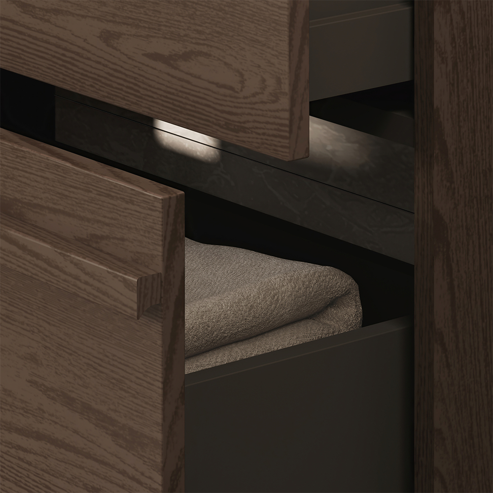 Servantskap Svedbergs Poem List Dubbel med 2 Skuffer