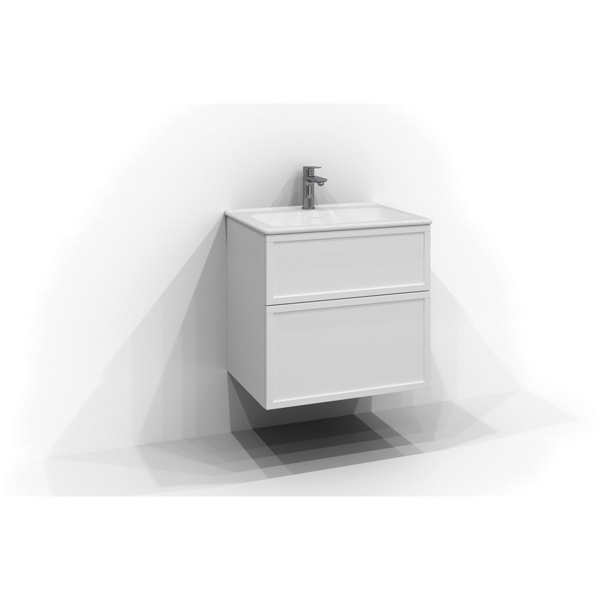 Servantskap Svedbergs Poem Ram 450 med 2 Skuffer