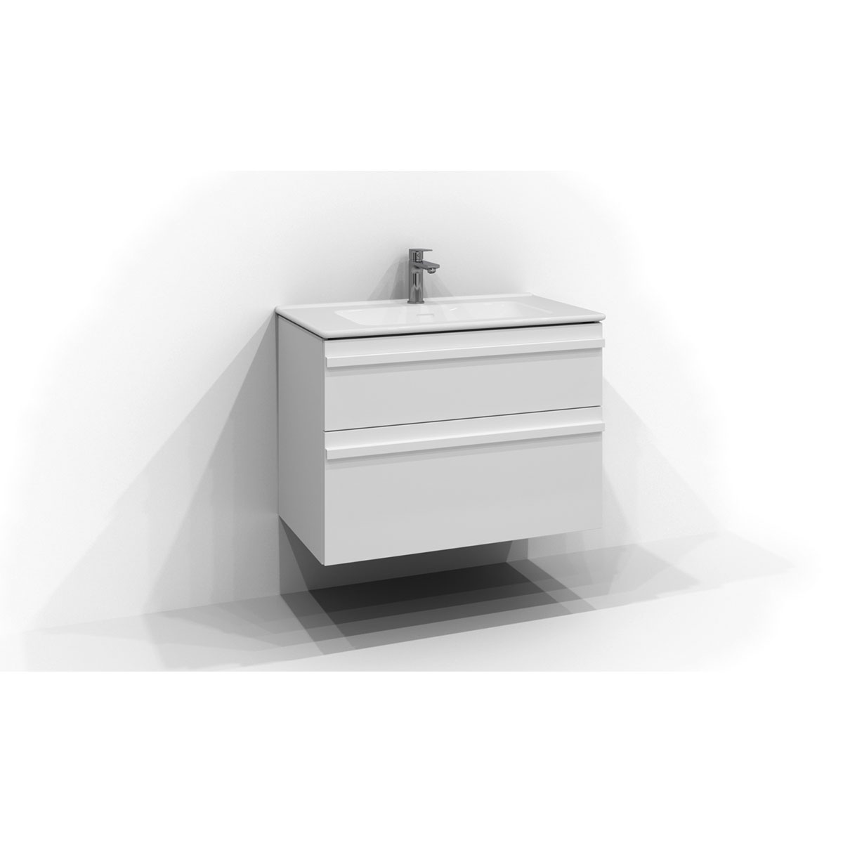 Tvättställsskåp Svedbergs Poem List 450 med 2 Lådor | badrum - badrumsmobler - tvattstallsskap-och-kommod | KakelKungen