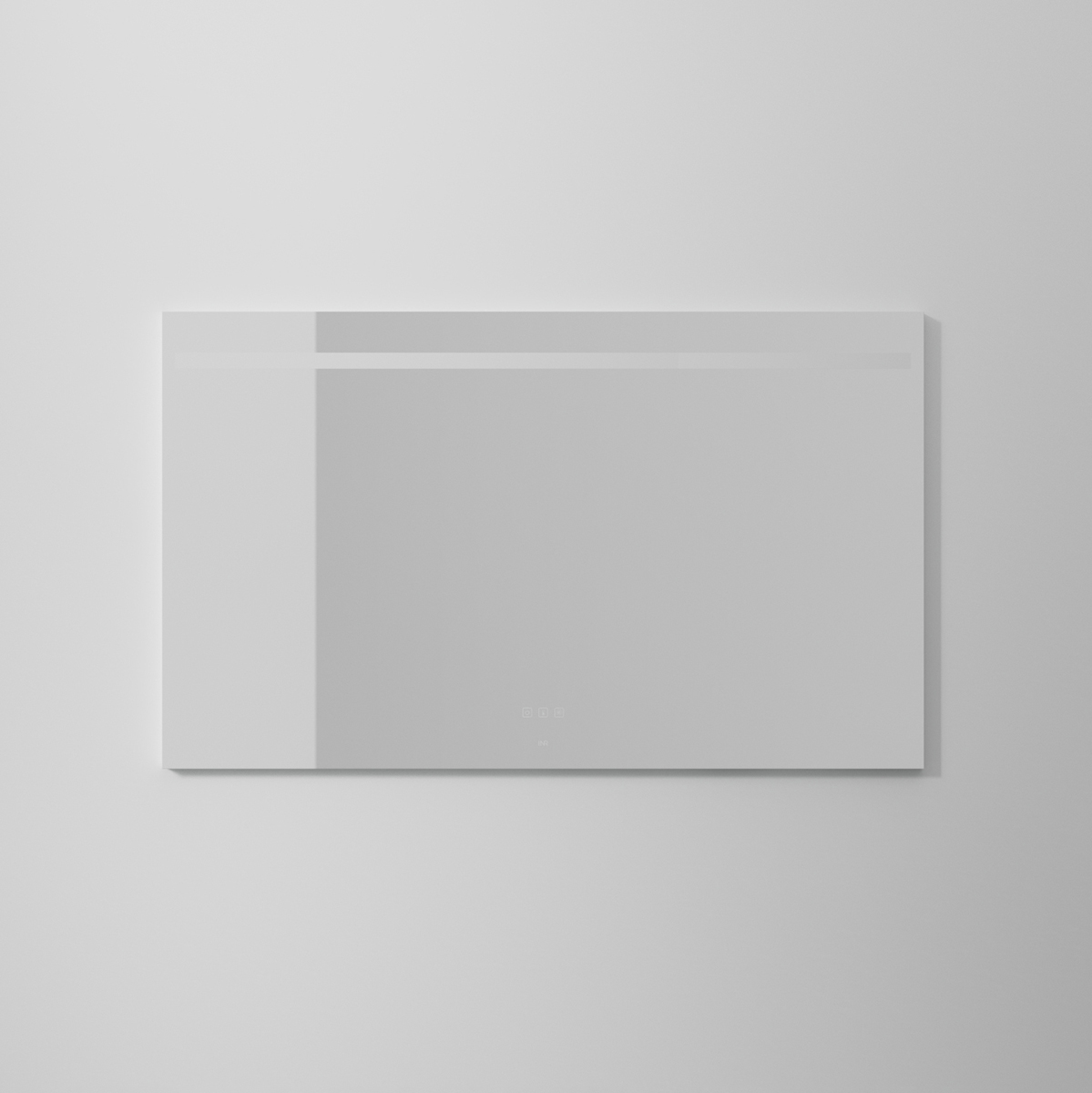 Badrumsspegel INR Touch med infälld belysning