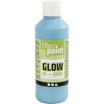 Selvlysende Farge Creativ Company Glow In The Dark Fluorescerende 250 ml