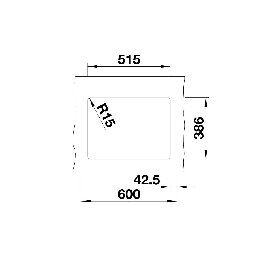 Kjøkkenvask Blanco Subline 350/150 Infino Keramikk