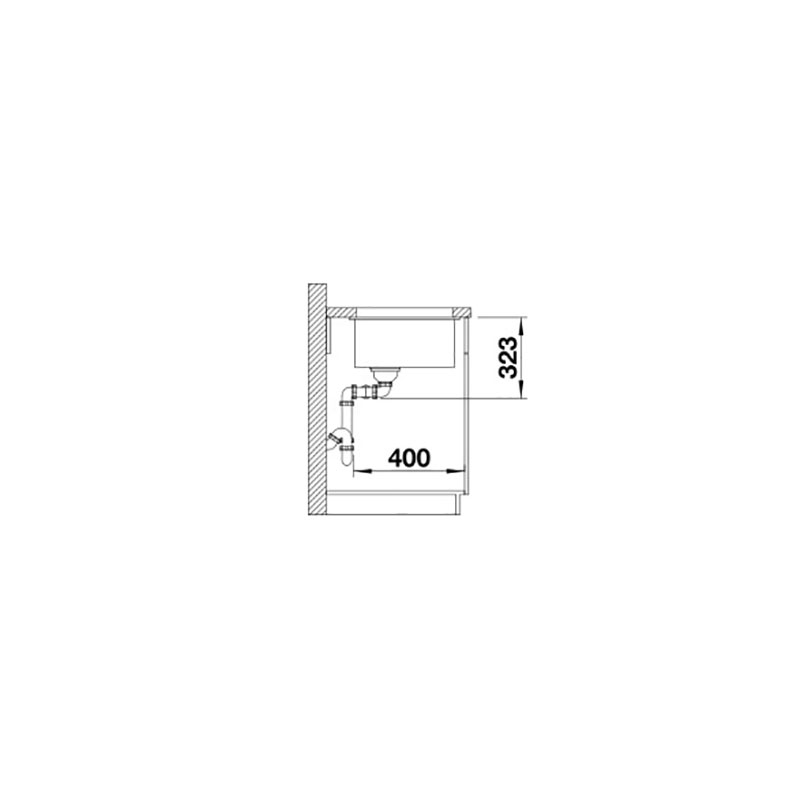 Kjøkkenvask Blanco Subline 350/350 Silgranitt Infino