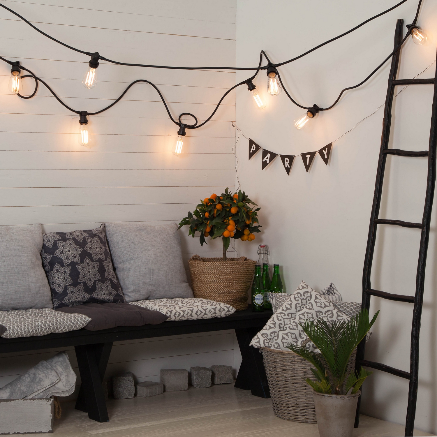 LED-Lampe Star Trading E27 ST64 Soft Glow Dimbar 3,6W