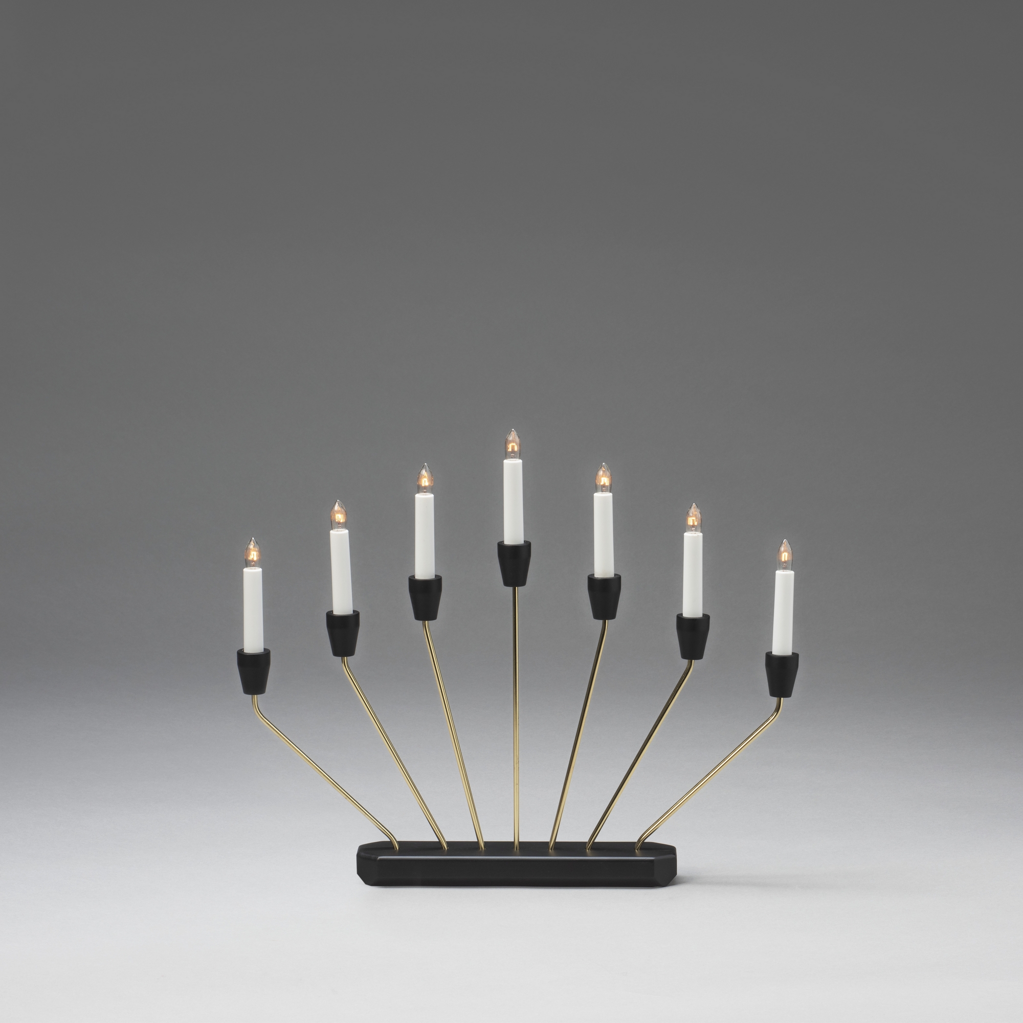 Adventstake Gnosjö Konstsmide 7 L Forgyldt