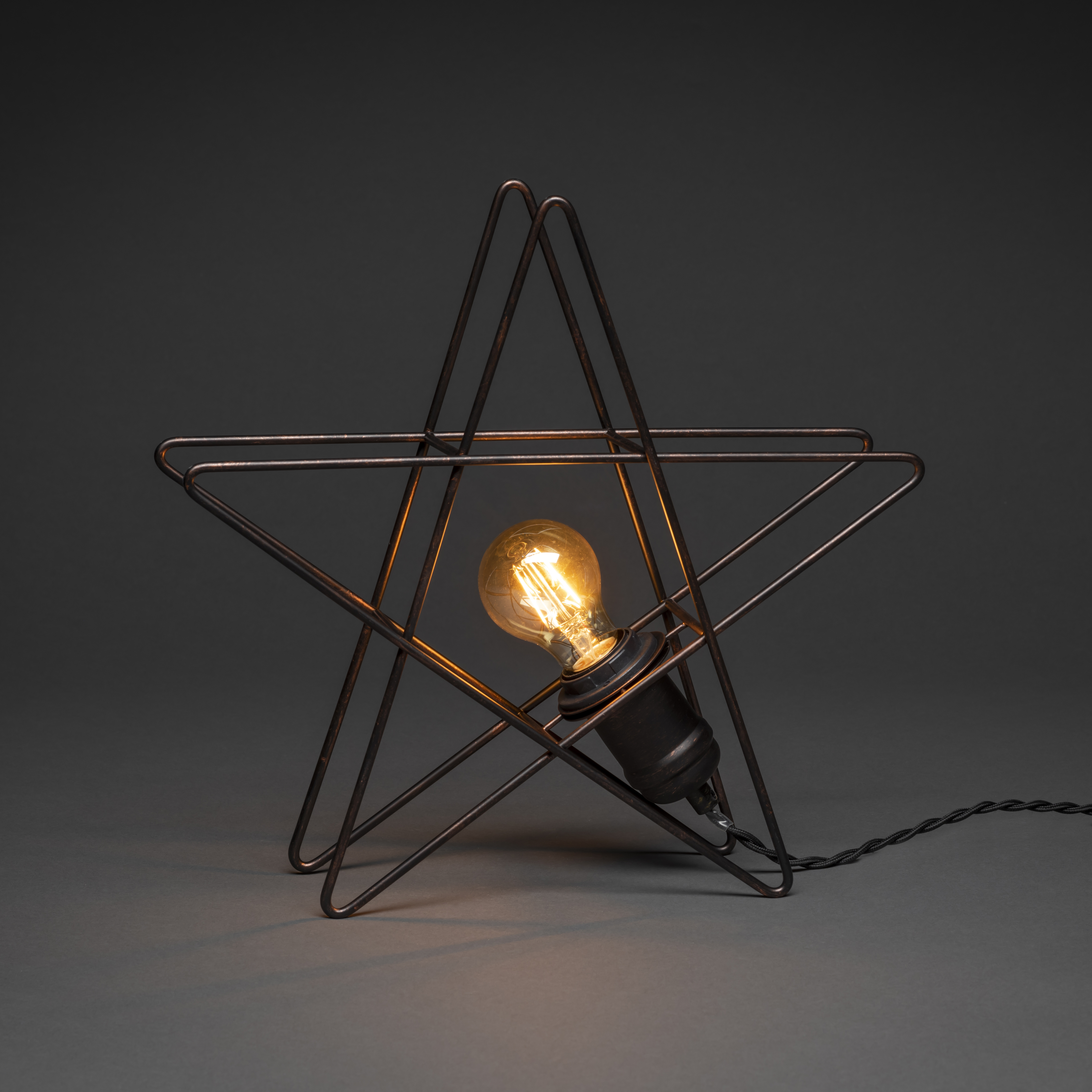 Adventsstjerne Gnosjö Konstsmide Stående 35 cm Metall