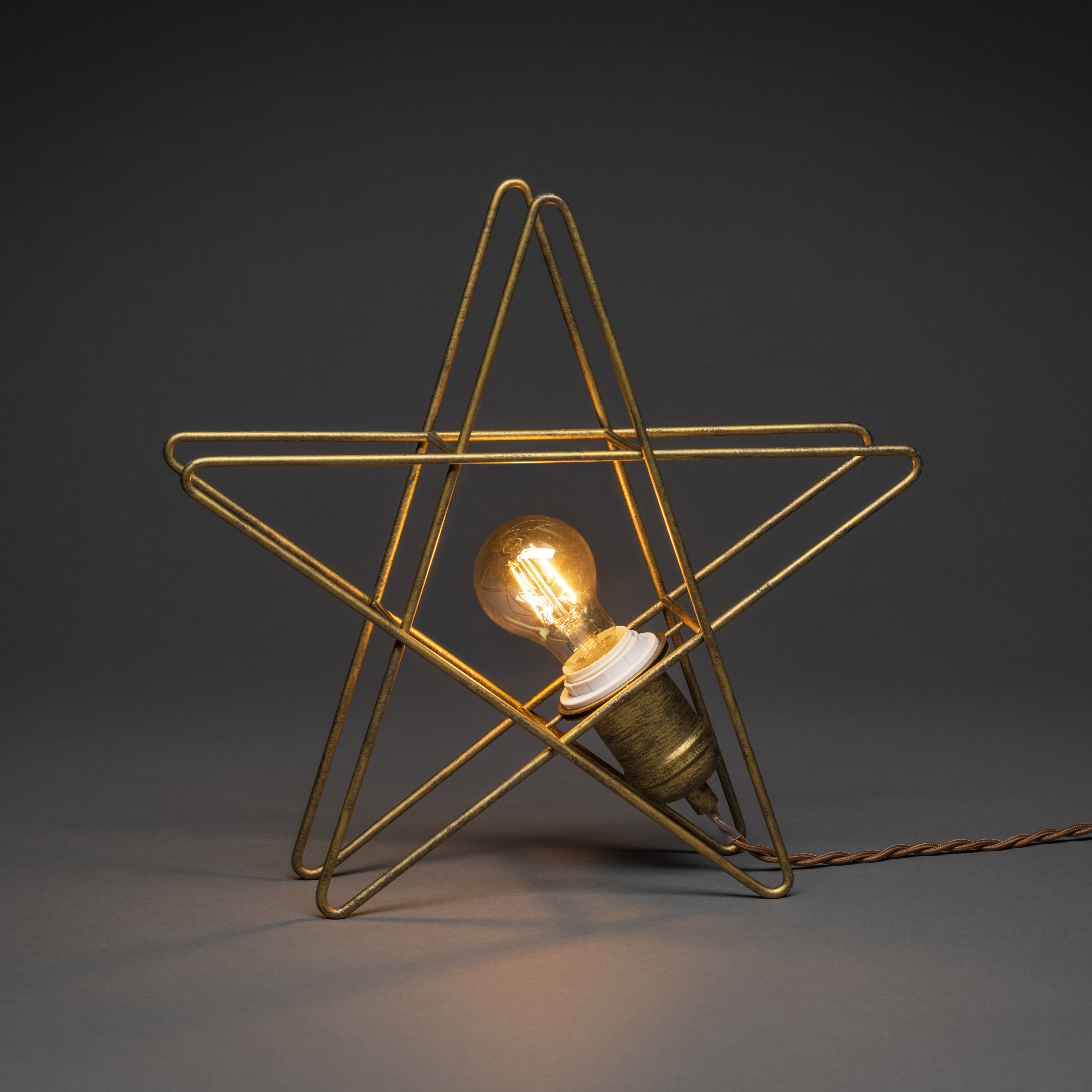 Adventsstjerne Gnosjö Konstsmide Stående 35 cm Metall