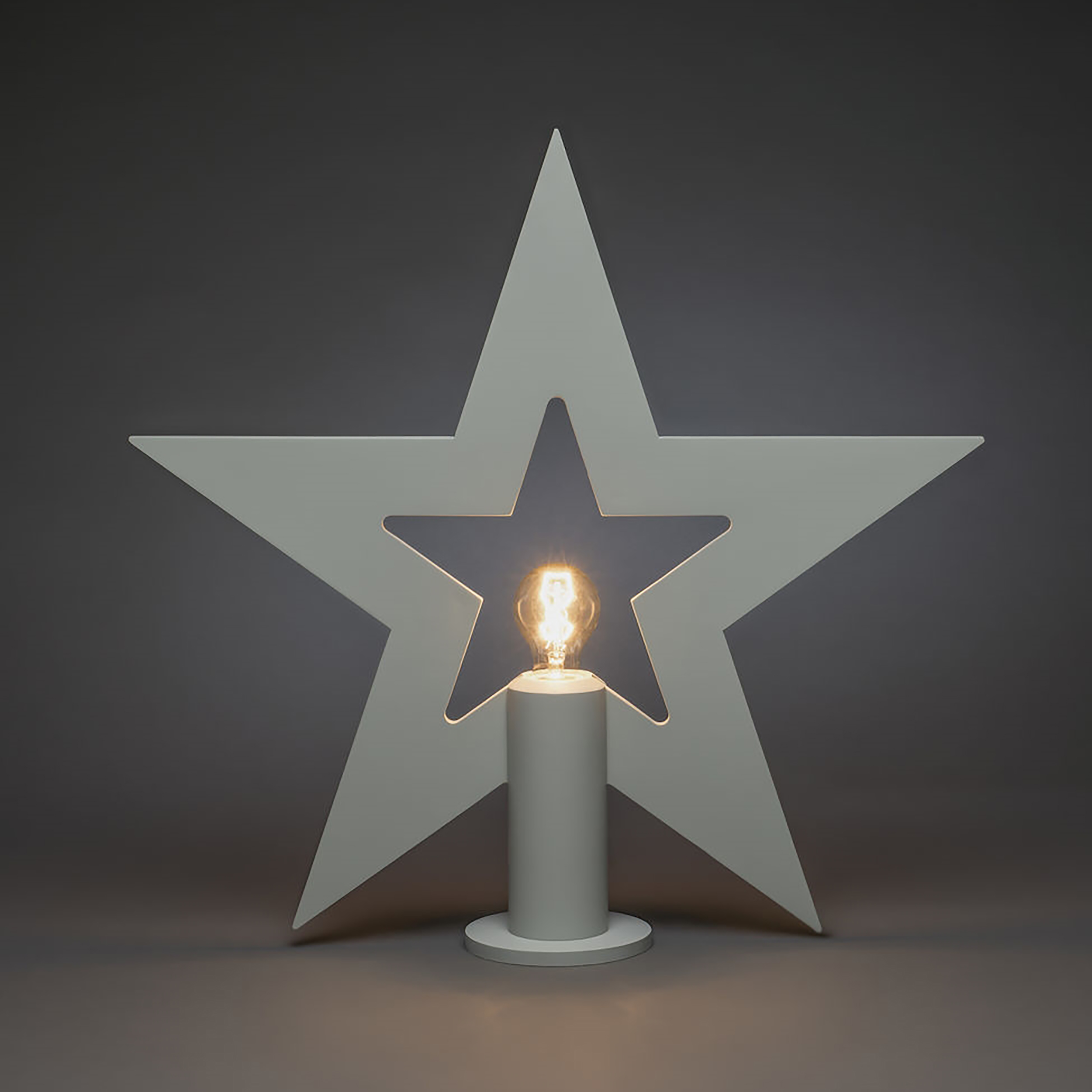 Adventsstjerne Gnosjö Konstsmide Stående Tre E27